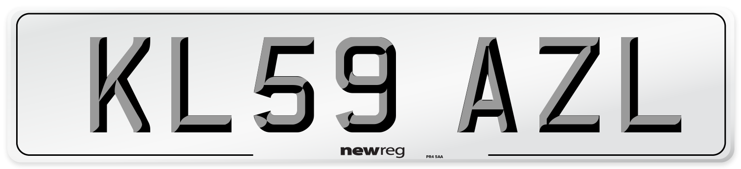 KL59 AZL Number Plate from New Reg